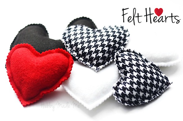 Felt hot sale hearts craft