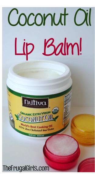 Coconut Oil Lip Balm