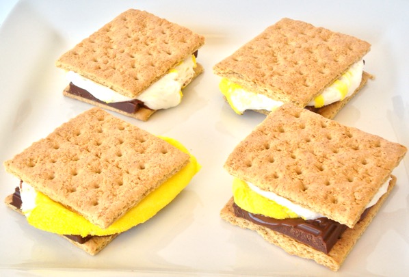 Easter Peeps S'mores