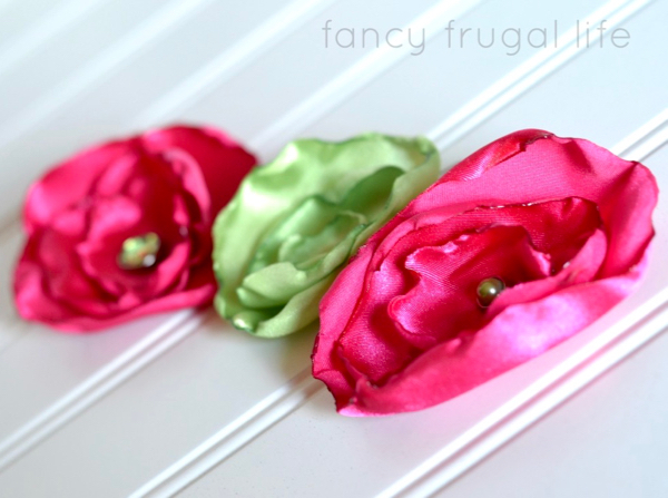 How to Make Satin Flowers