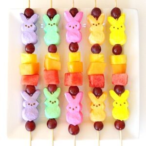 Peeps Fruit Kabobs Recipe