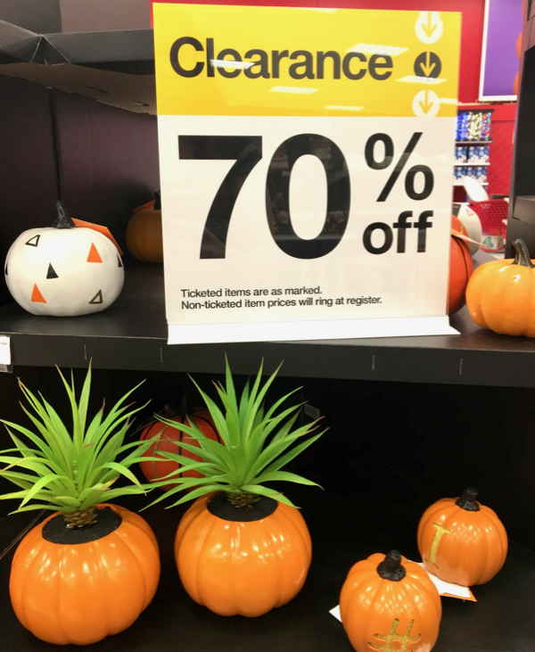 Target Fall Clearance