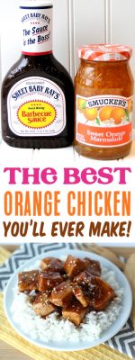 Crockpot Orange Chicken Recipe! {Just 4 Ingredients} - The Frugal Girls