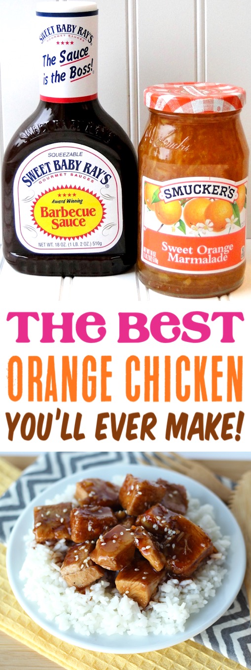 Crockpot Orange Chicken Recipe Easy Slow Cooker Dinner - Just 4 Ingredients