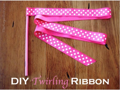 Twirling Ribbon How To Instructions