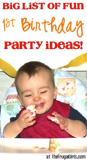 First Birthday Party Ideas on a Budget