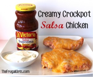 Crockpot Chicken And Salsa
