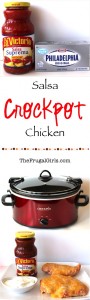 Crockpot Chicken Salsa Recipe! (Just 4 Ingredients) - The Frugal Girls