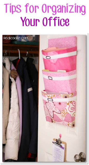 Organizing Your Office at TheFrugalGirls.com