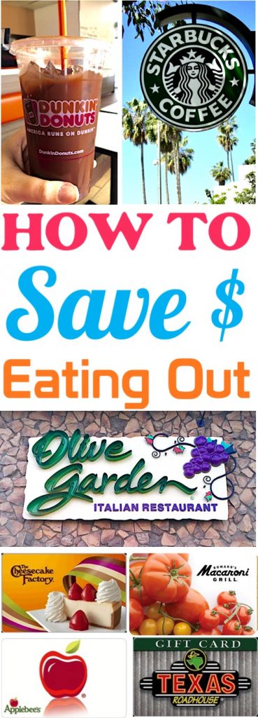Save Money on Food While Traveling and Eating Out
