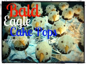 Bald Eagle Cake Pops Tutorial