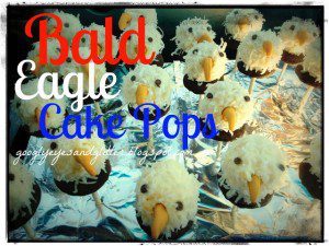 Bald Eagle Cake Pops Tutorial