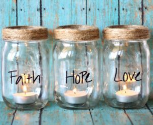 DIY Mason Jar LED Candle Decor - Make Something Mondays