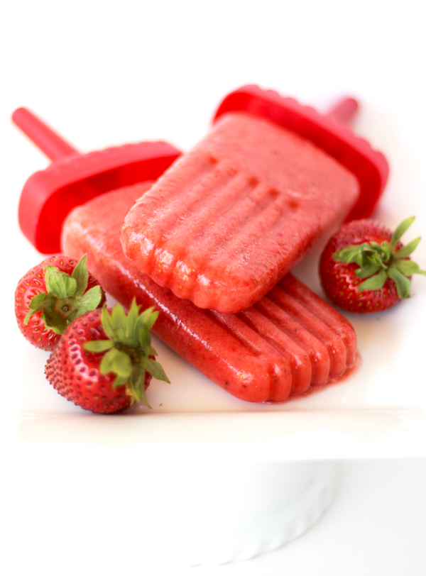 Fresh Strawberry Popsicle Recipe