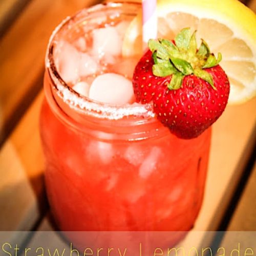 Homemade Strawberry Lemonade Recipe