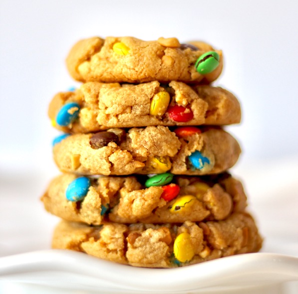 Peanut Butter M&M Cookies Recipe