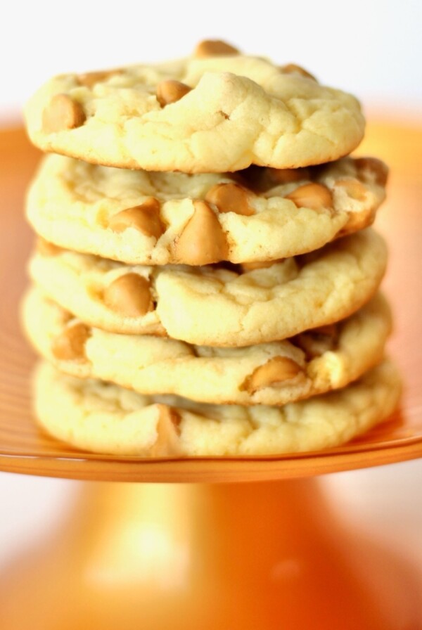 Stack of Butterscotch Cookies.