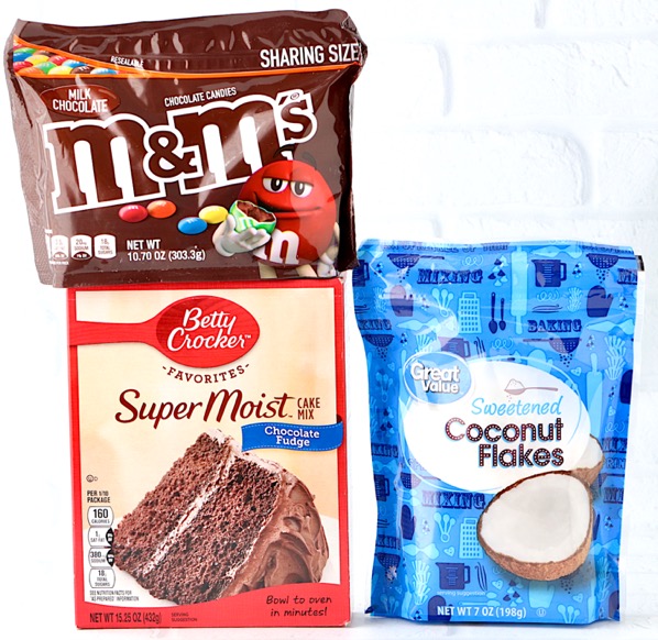 Coconut M&M Cookie Recipe