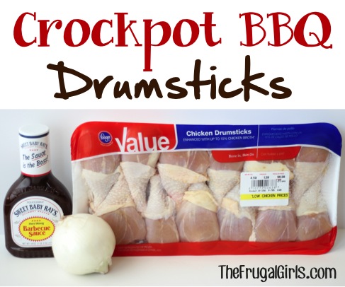 Crockpot BBQ Drumsticks at TheFrugalGirls.com