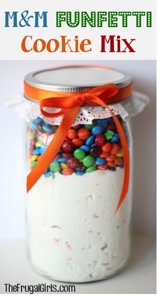 Funfetti Cookie Mix in a Jar