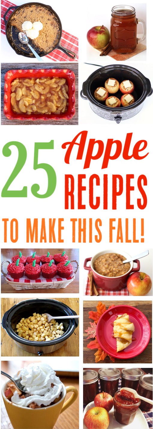 Apple Recipes - Easy Quick Fall Desserts everyone will love