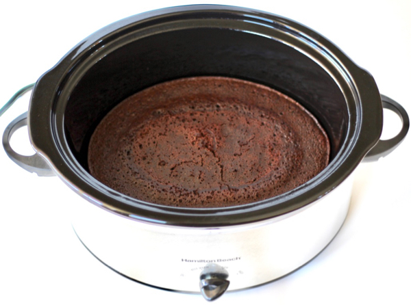 Crockpot Chocolate Cake