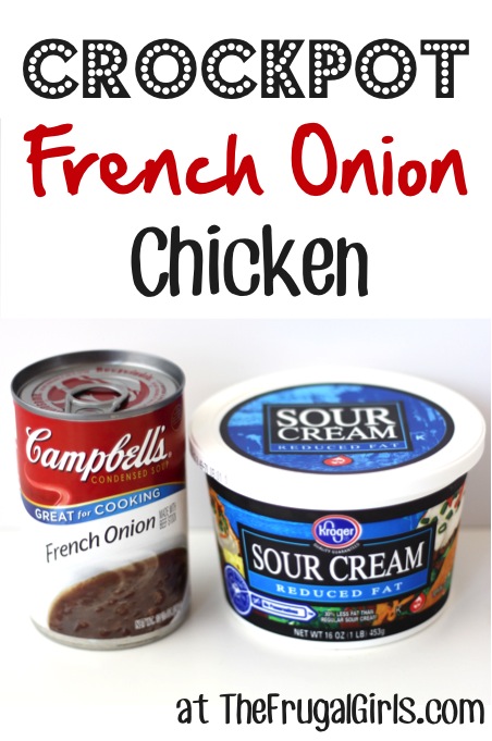 Crockpot French Onion Chicken Recipe