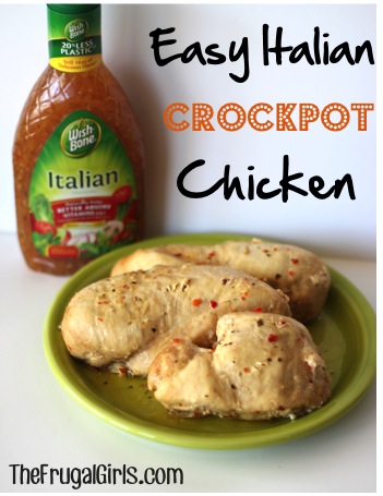 Crockpot Italian Chicken