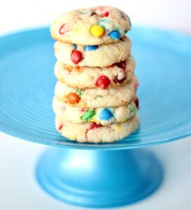 Dark Chocolate Mint M&M Cake Mix Cookies Recipe! Just 4 ingredients!!, NeverEndingJourneys.com