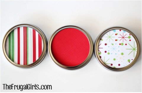 Gifts in a Jar Lid Ideas at TheFrugalGirls.com