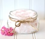 Homemade Bath Salts Recipe with Jasmine
