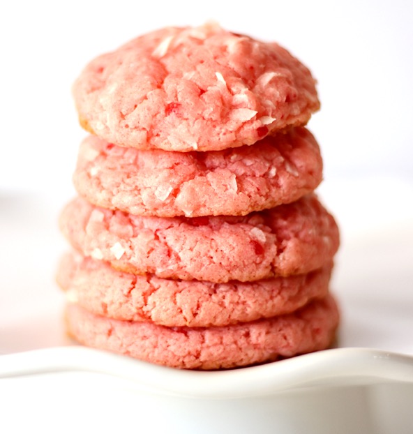 Strawberry Coconut Cake Mix Cookies Recipe Easy