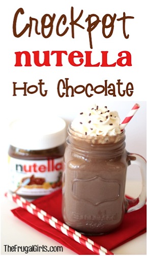 Crockpot Nutella Hot Chocolate!