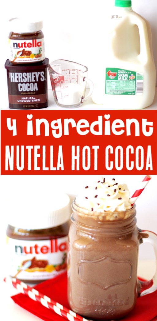 Hot Chocolate Recipes Nutella Hot Cocoa Recipe