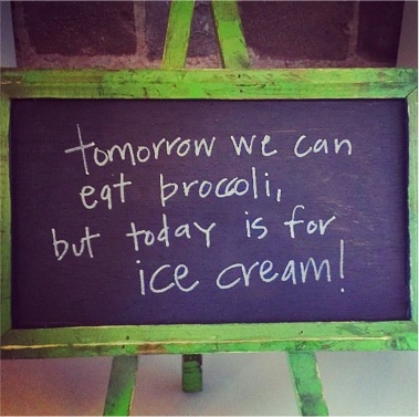 Today is for Ice Cream! - The Frugal Girls