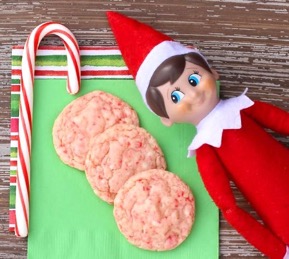Candy Cane Infused Cookies at TheFrugalGirls.com