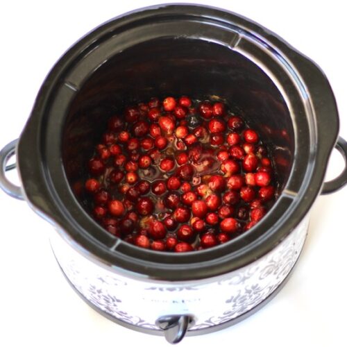 Easy Crockpot Cranberry Sauce Recipe