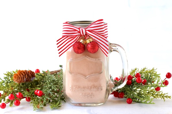 Hot Chocolate Mix in a Jar Gift Recipe
