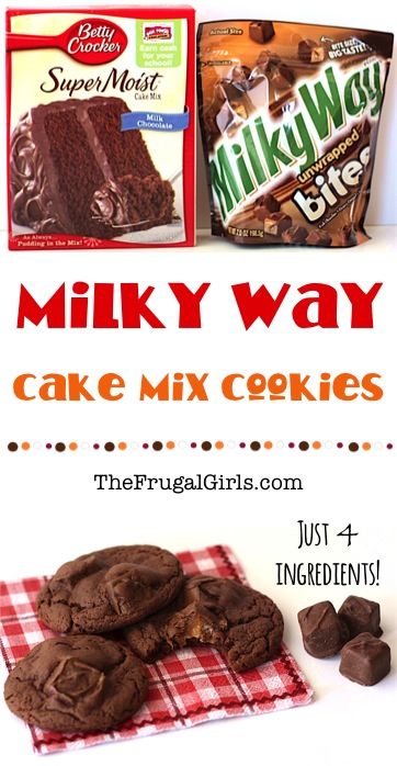 Milky Way Cookies Recipe - at TheFrugalGirls.com