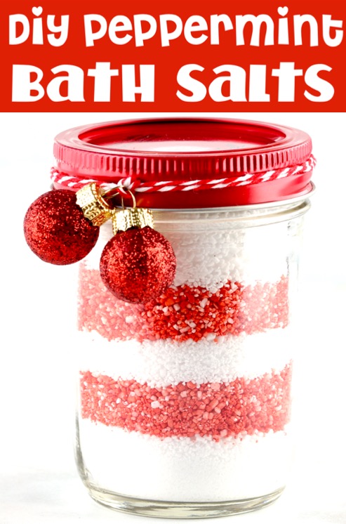 Bath Salts DIY Recipe with Peppermint Essential Oils