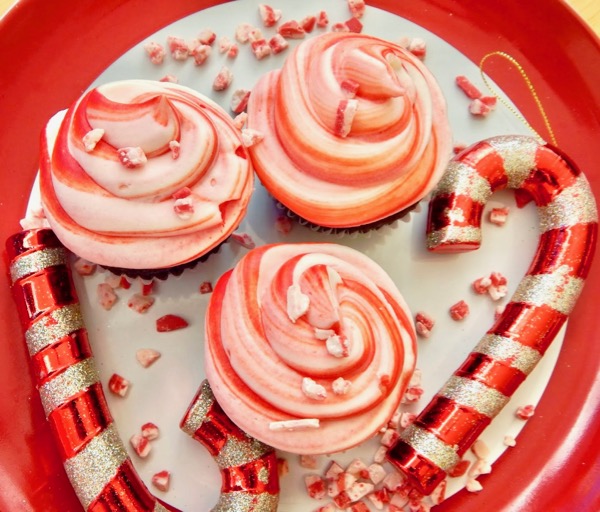 Candy Cane Cupcake Recipes