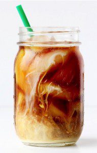 Cold Brew Coffee in a jar.