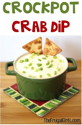 Crockpot Crab Dip Recipe from TheFrugalGirls.com