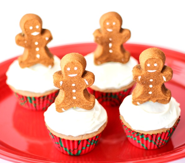 Peeps Gingerbread Spice Cupcakes