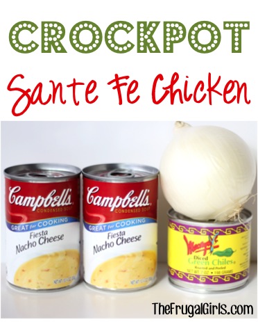 Crockpot Sante Fe Chicken Recipe from TheFrugalGirls.com