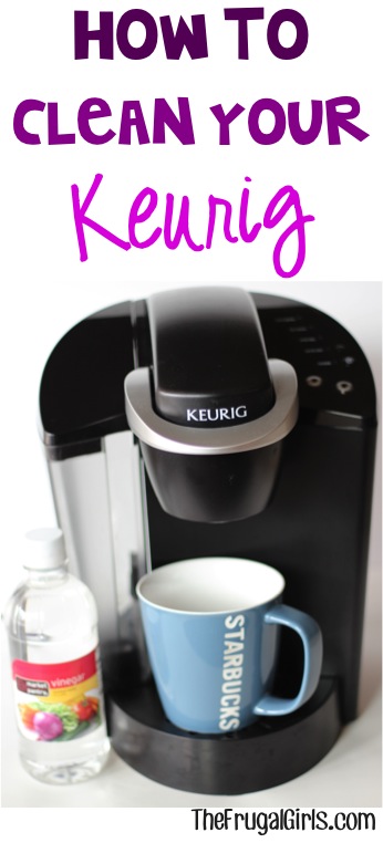 How to Clean Your Keurig - at TheFrugalGirls.com
