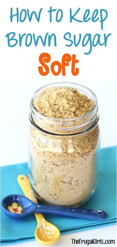 How to Keep Brown Sugar Soft - Tips from TheFrugalGirls.com