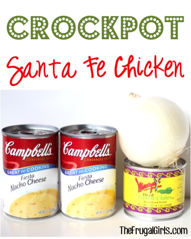 Crockpot Santa Fe Chicken Recipe from TheFrugalGirls.com