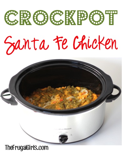 Crockpot Sante Fe Chicken Recipe - from TheFrugalGirls.com
