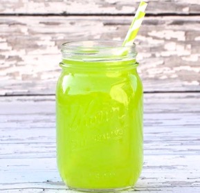 Easy Green Punch Recipe at TheFrugalGirls.com